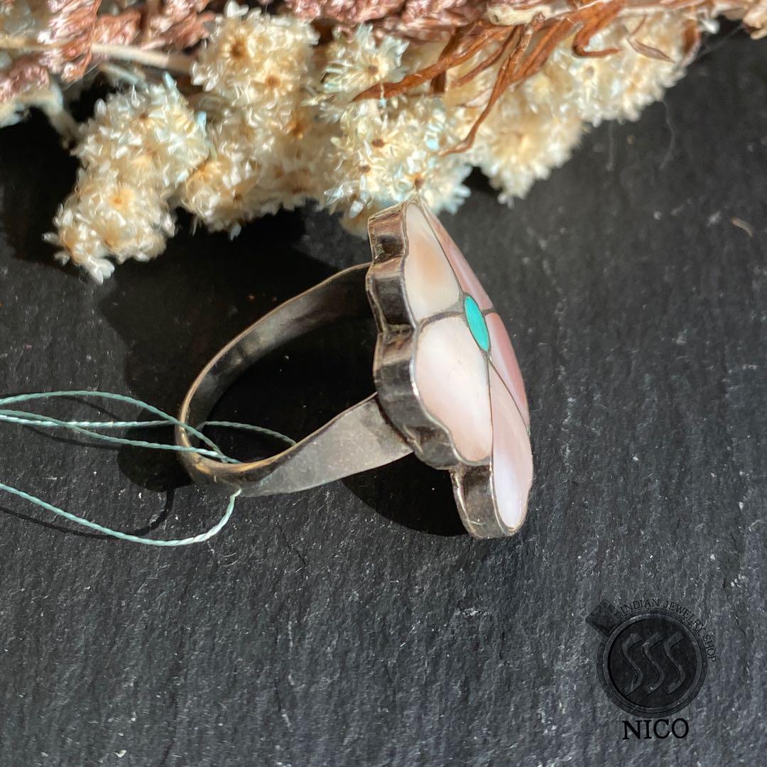 ズニ族 リング ＃16 Anselm Wallace | INDIAN JEWELRY SHOP NICO