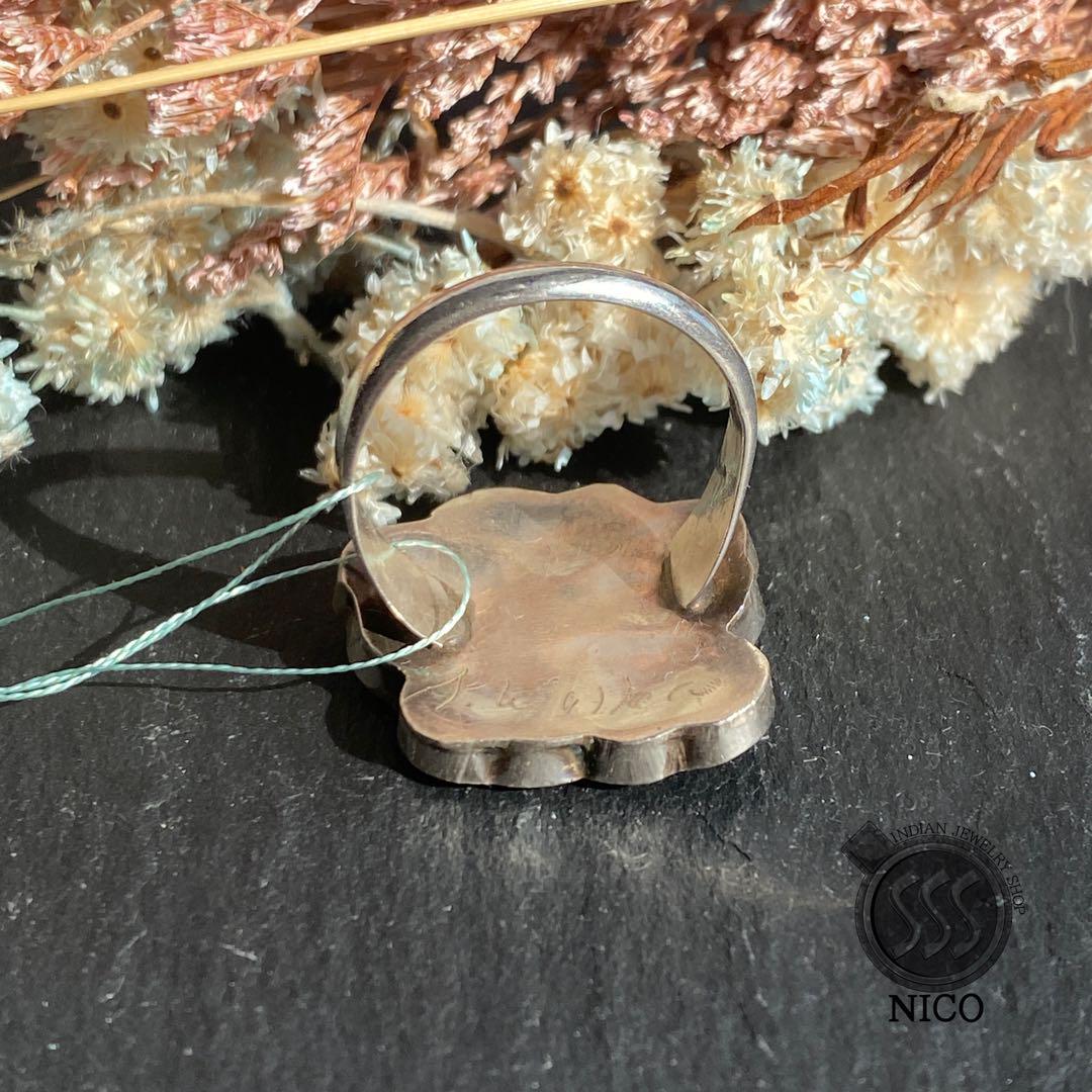 ズニ族 リング ＃16 Anselm Wallace | INDIAN JEWELRY SHOP NICO