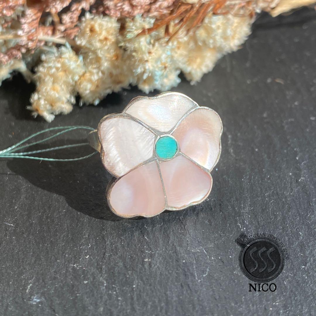 ズニ族 リング ＃16 Anselm Wallace | INDIAN JEWELRY SHOP NICO