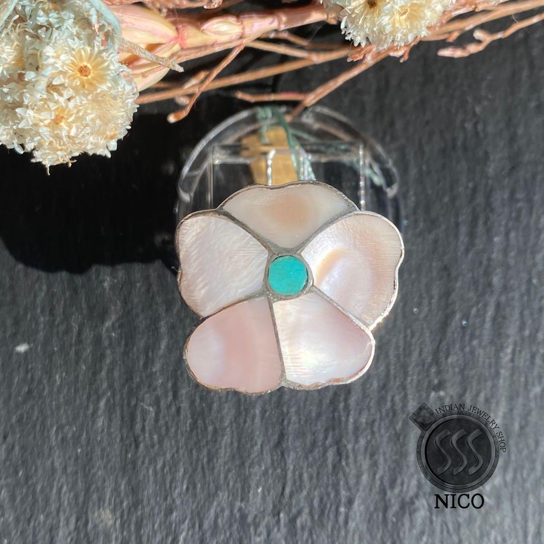 ズニ族 リング ＃16 Anselm Wallace | INDIAN JEWELRY SHOP NICO