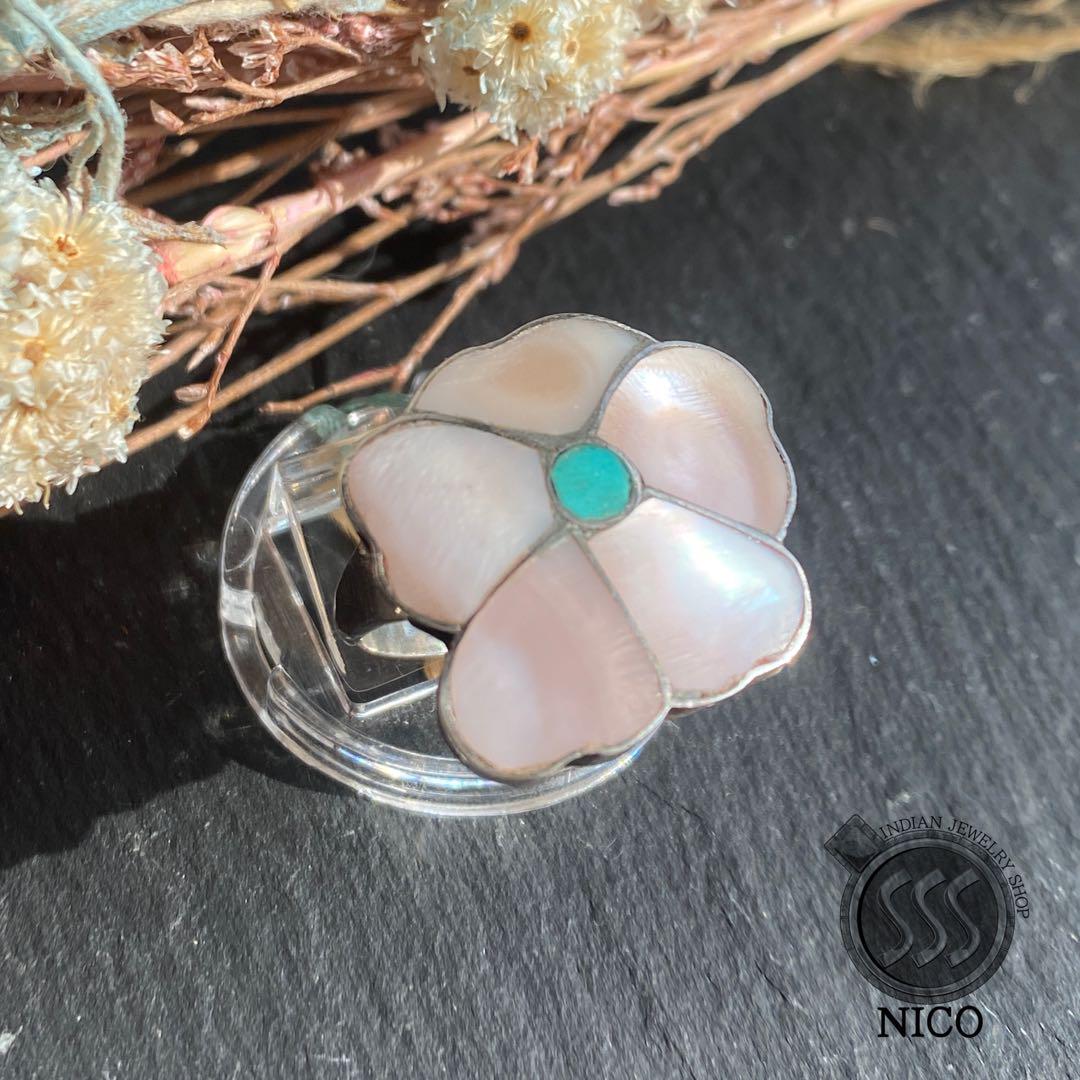 ズニ族 リング ＃16 Anselm Wallace | INDIAN JEWELRY SHOP NICO